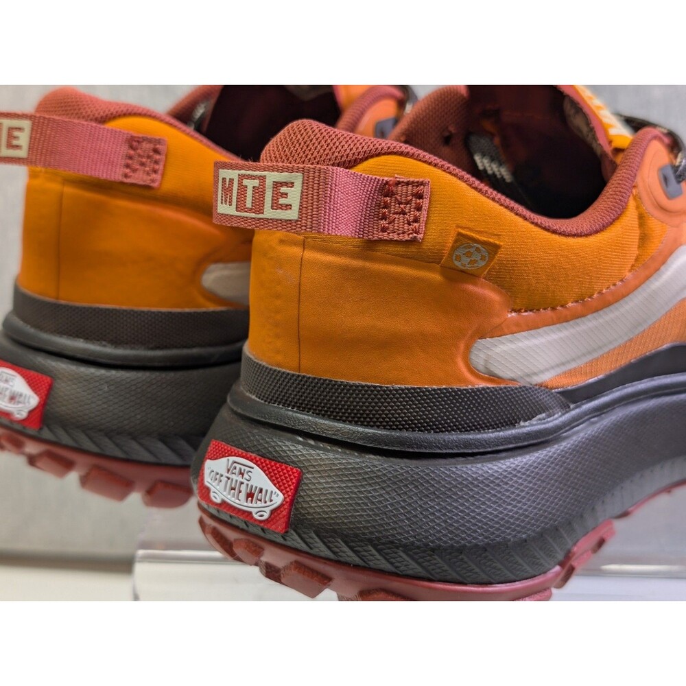 VANS MTE Crosspath Mid All-Terrain Shoes Marmalade Orange VN000CVV52K Size 7.5 - Picture 5 of 9